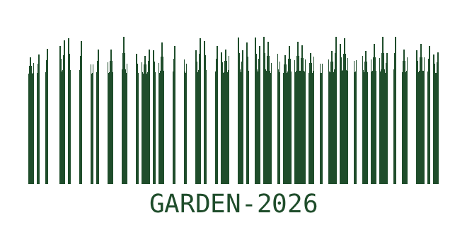 Code 128 mit Gras