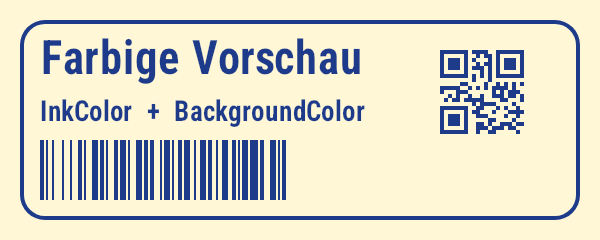 InkColor #1d3b8a, BackgroundColor #fff7d6