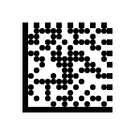 Data Matrix als Punkte