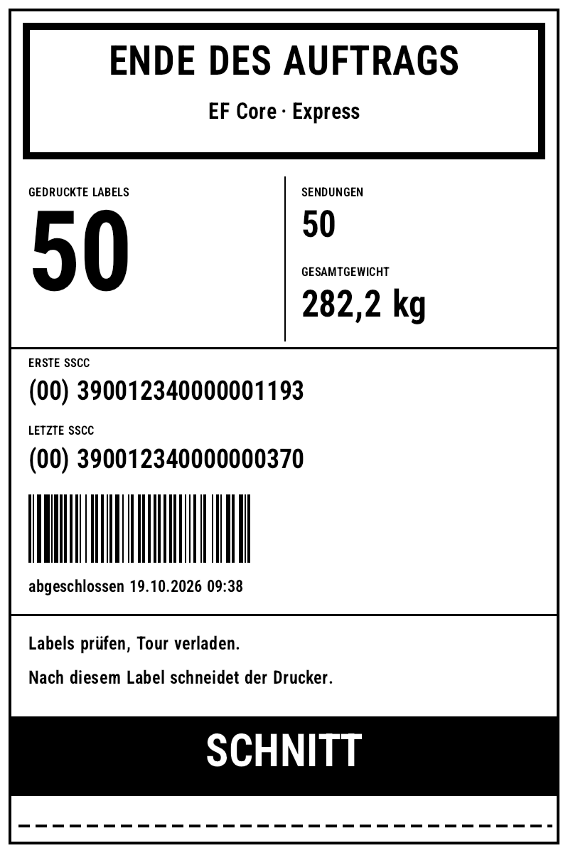 Trailing label of the demo