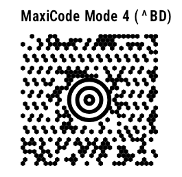 MaxiCode – gerendert mit zplCore.com