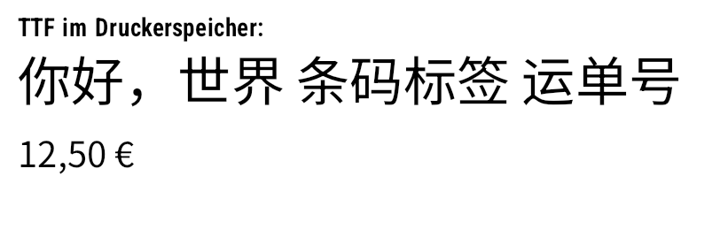 Chinesisches Etikett – gerendert mit zplCore.com